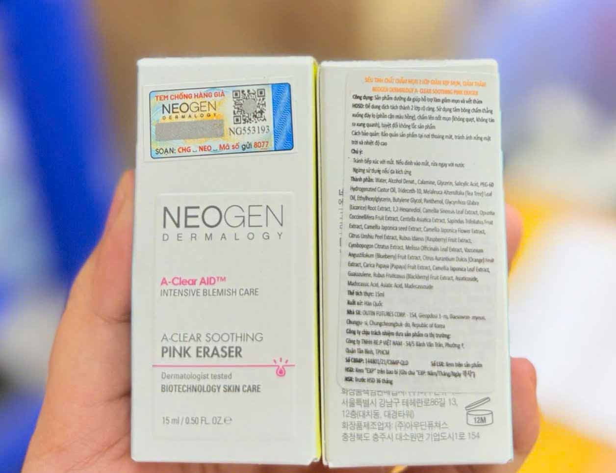 chấm mụn 2 lớp neogen