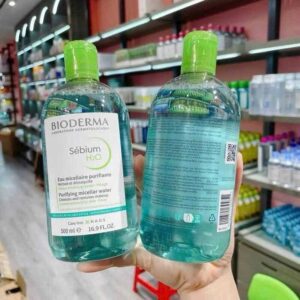 công dụng của tẩy trang bioderma xanh
