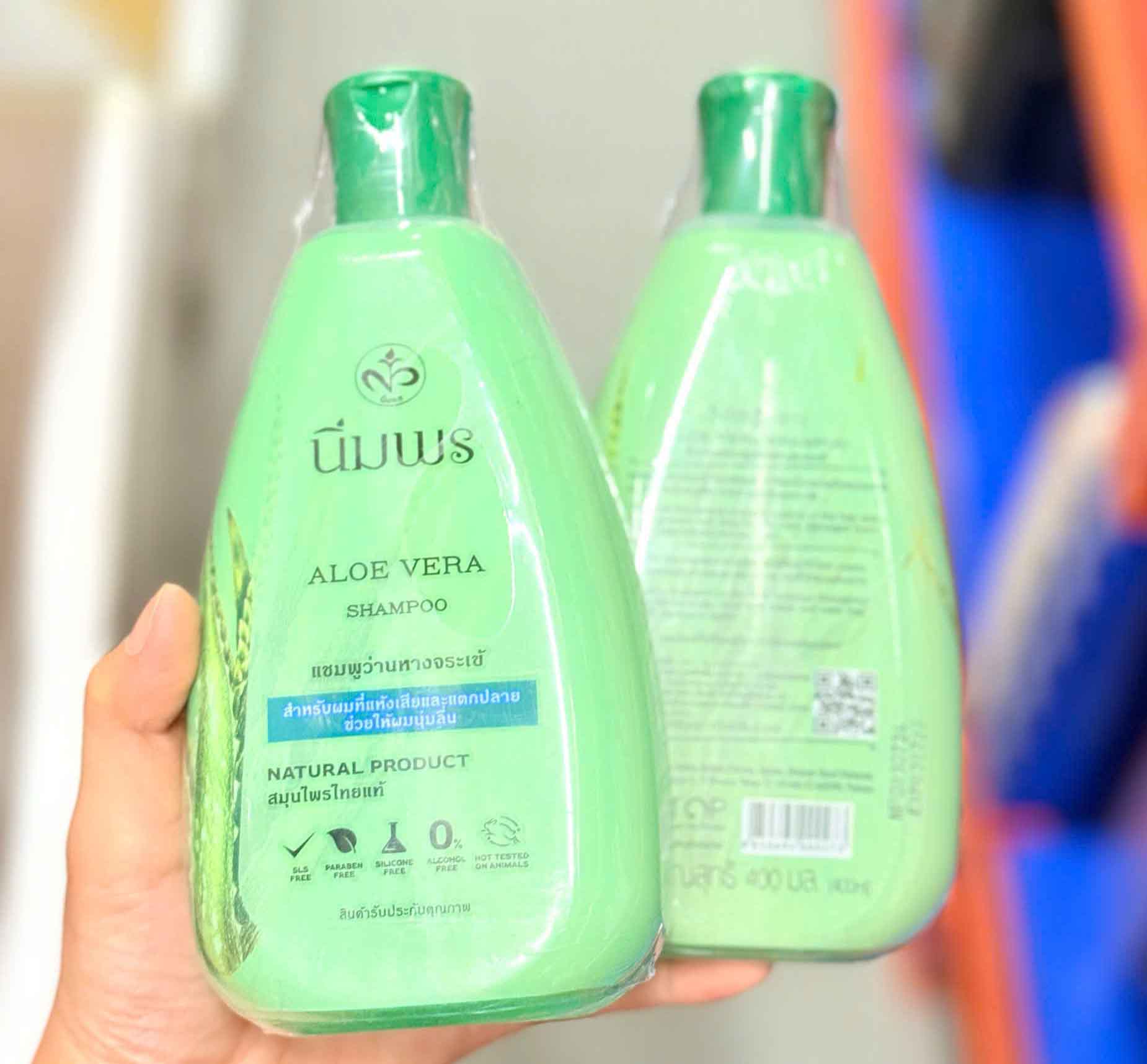 dầu gội thảo dược nimporn nha đam