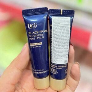 dr g black snail glutathione tone up sun