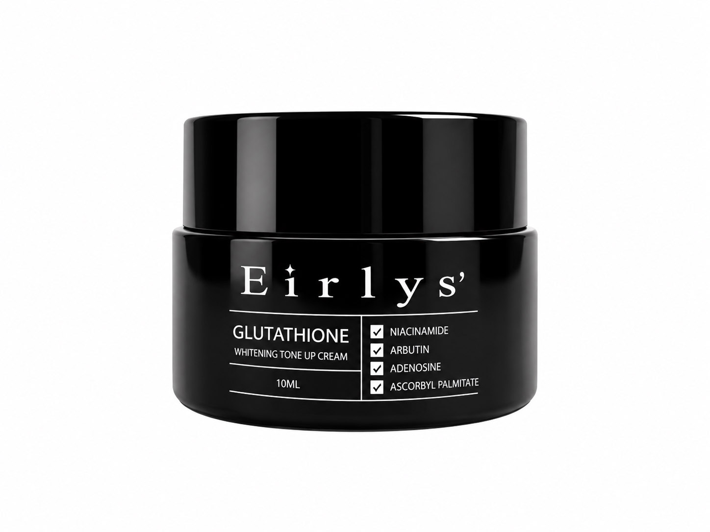 eirlys glutathione whitening tone up cream plus