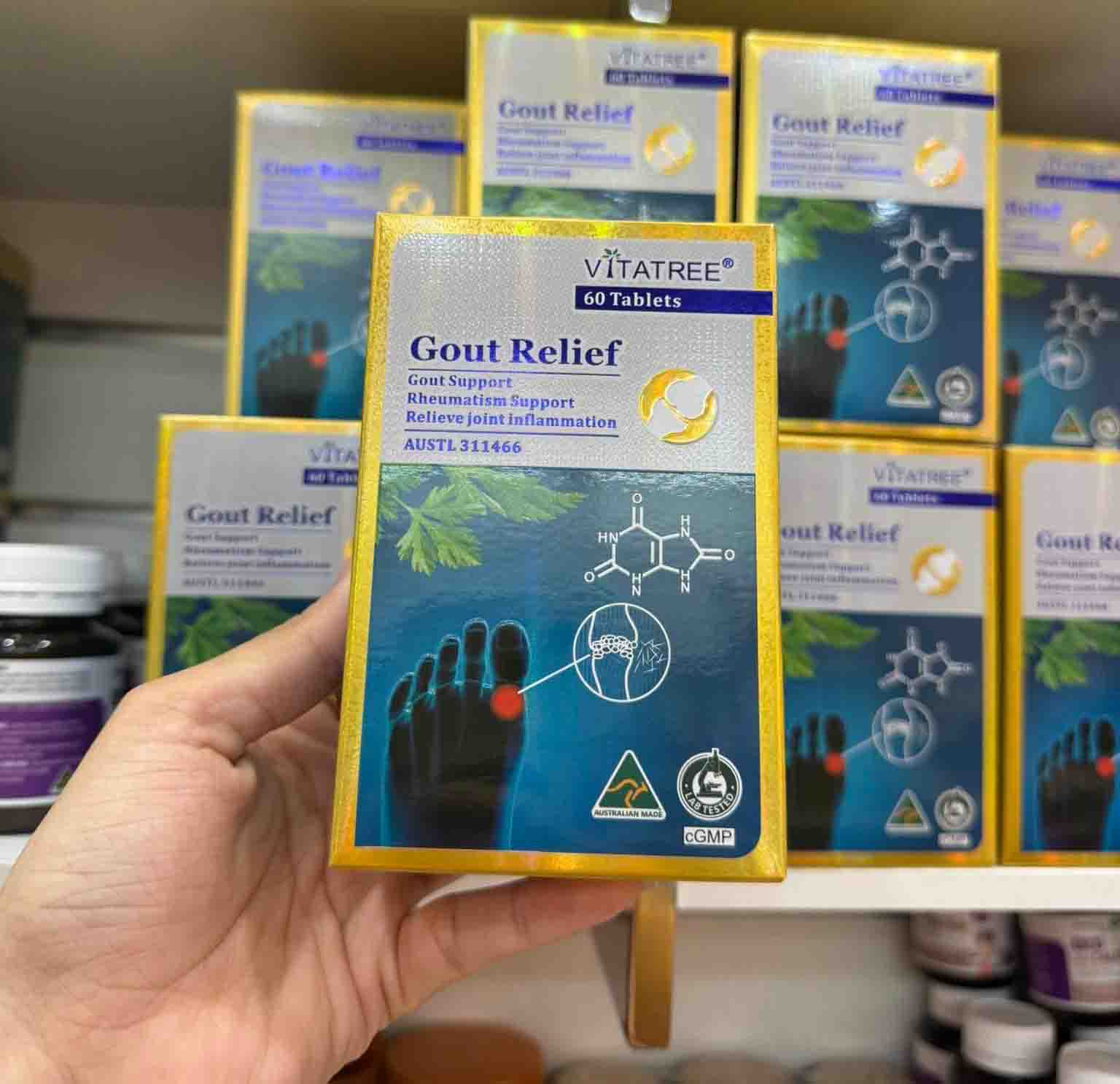 gout relief vitatree