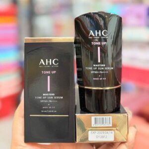 kem chống nắng AHC màu đen AHC Masters Tone Up Sun Serum