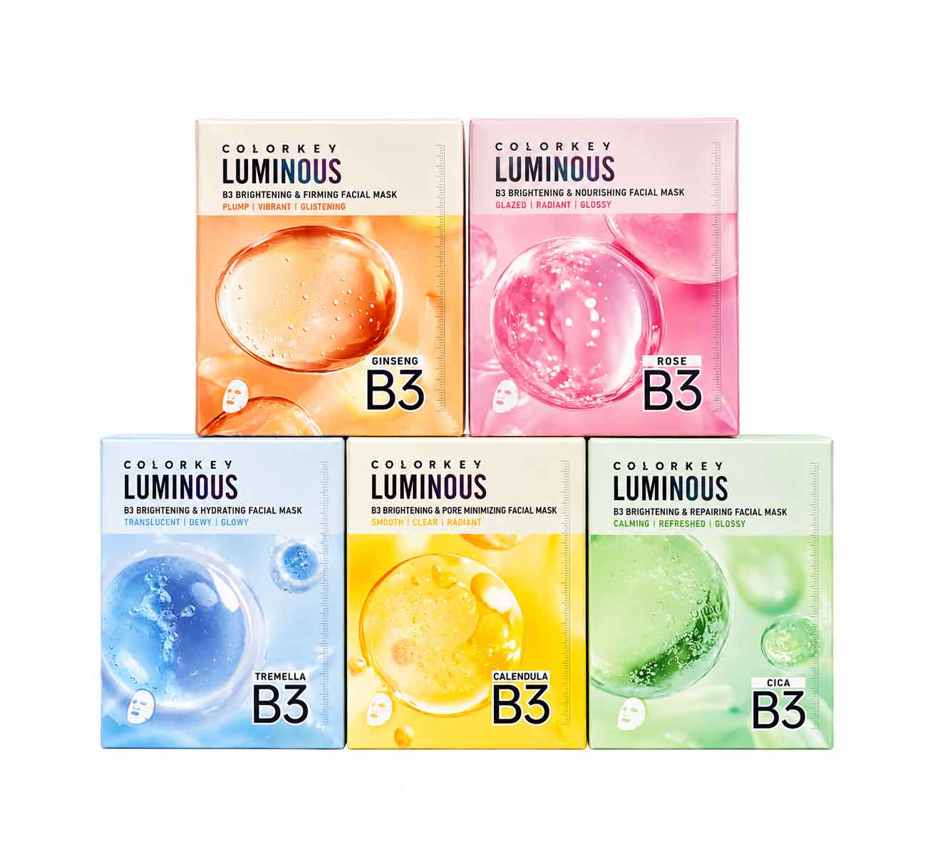 mặt nạ colorkey luminous b3