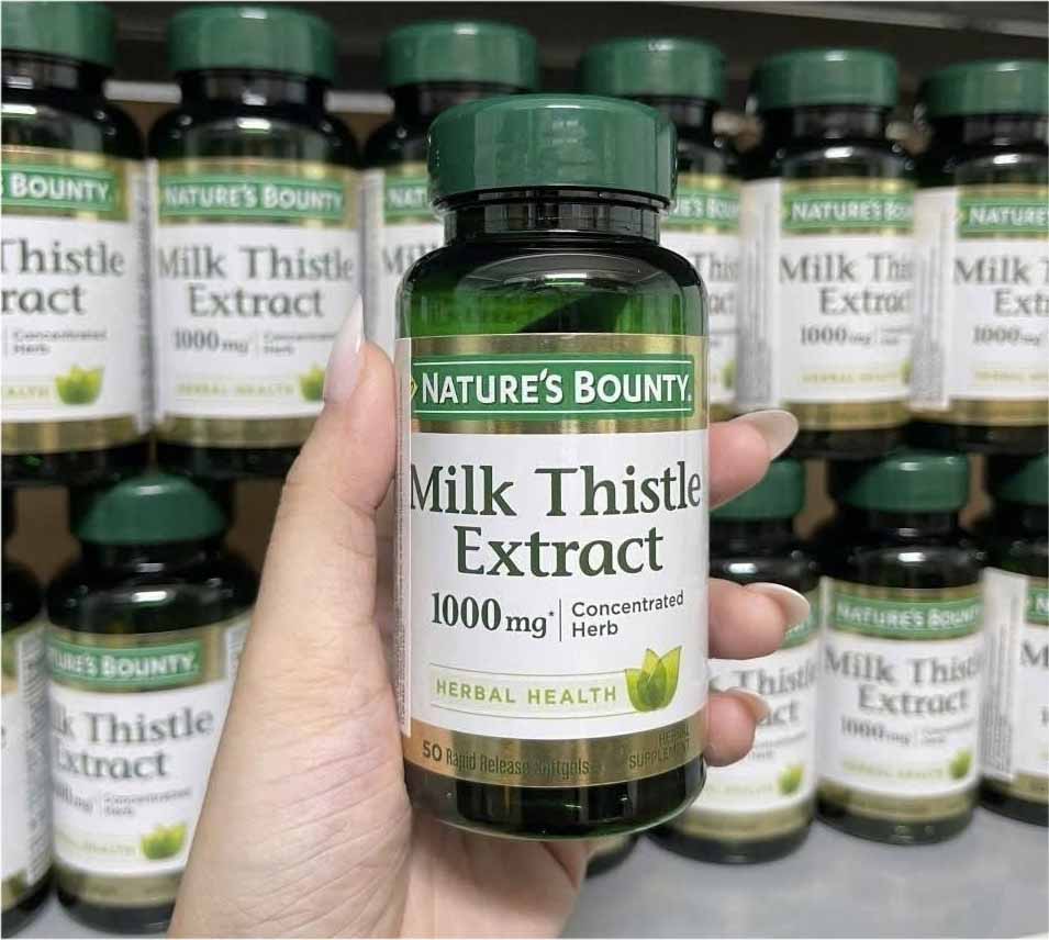 nature's bounty milk thistle extract