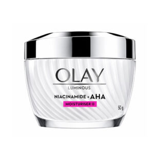 olay luminous niacinamide aha cream