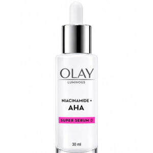 olay luminous niacinamide aha super serum