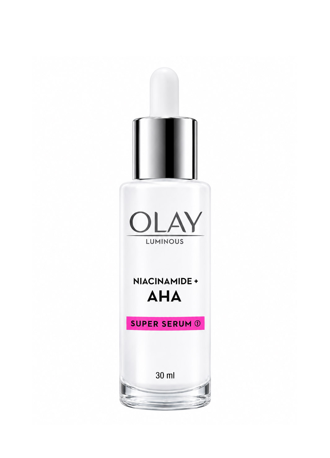 olay luminous niacinamide aha super serum