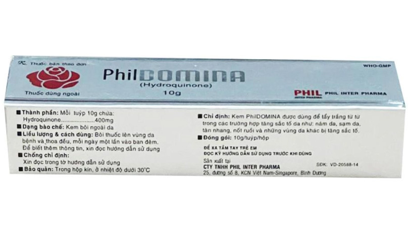 phildomina hydroquinone