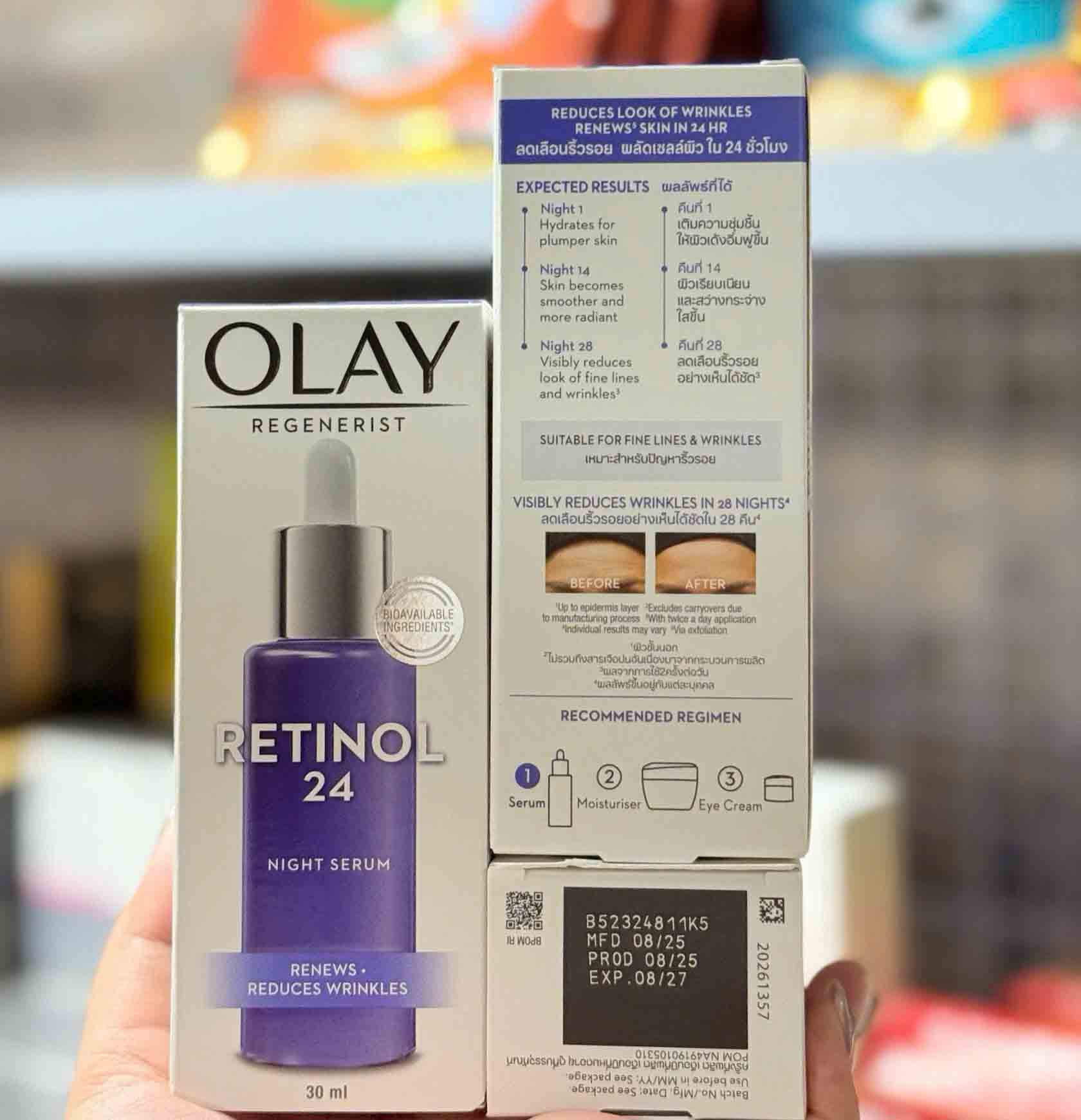 serum olay retinol 24