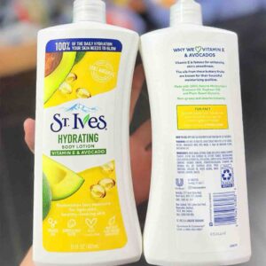 sữa dưỡng thể st ives vitamin e và bơ 621ml