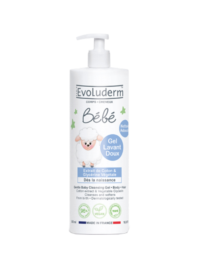 sữa tắm em bé evoluderm