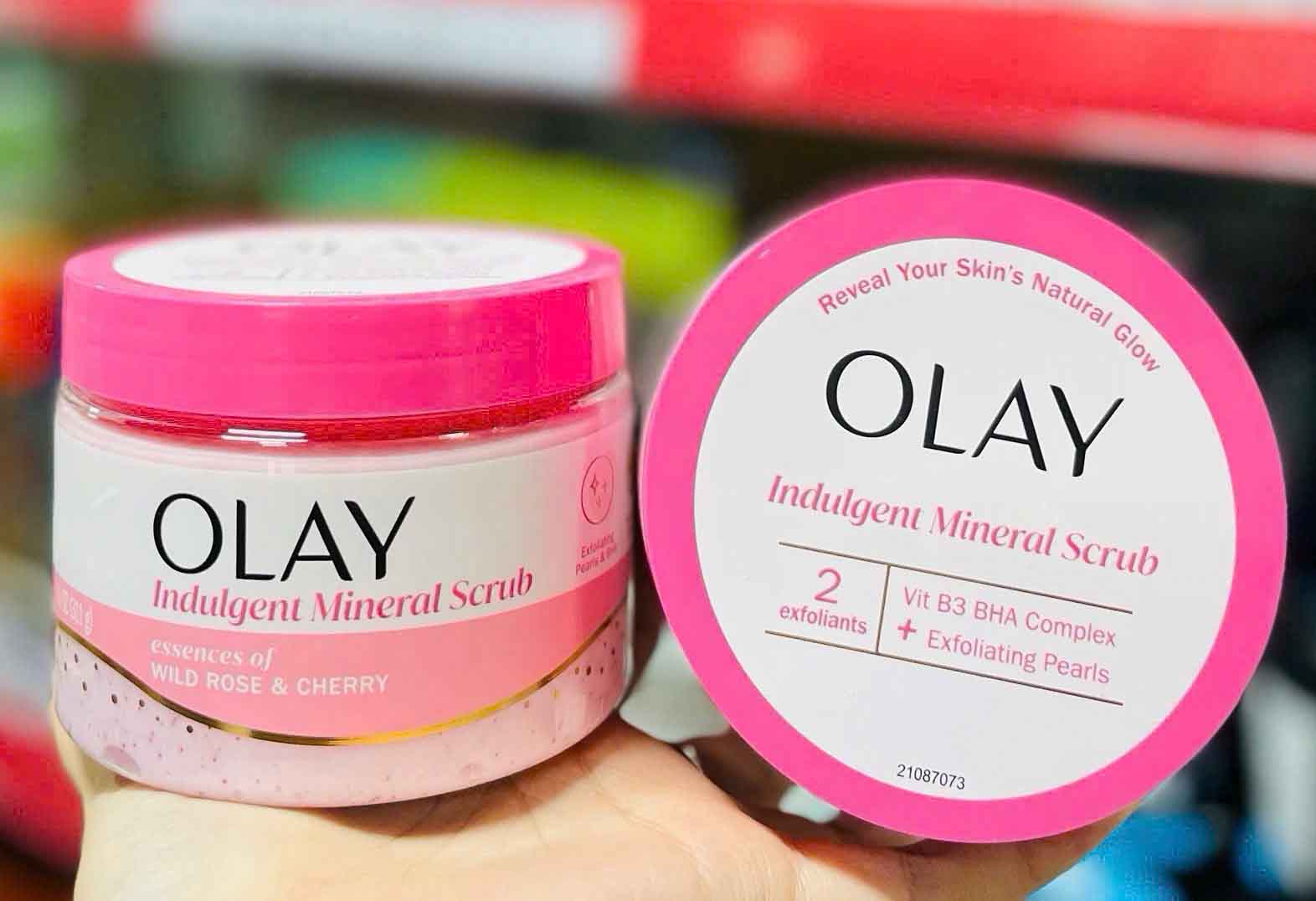 tẩy da chết olay