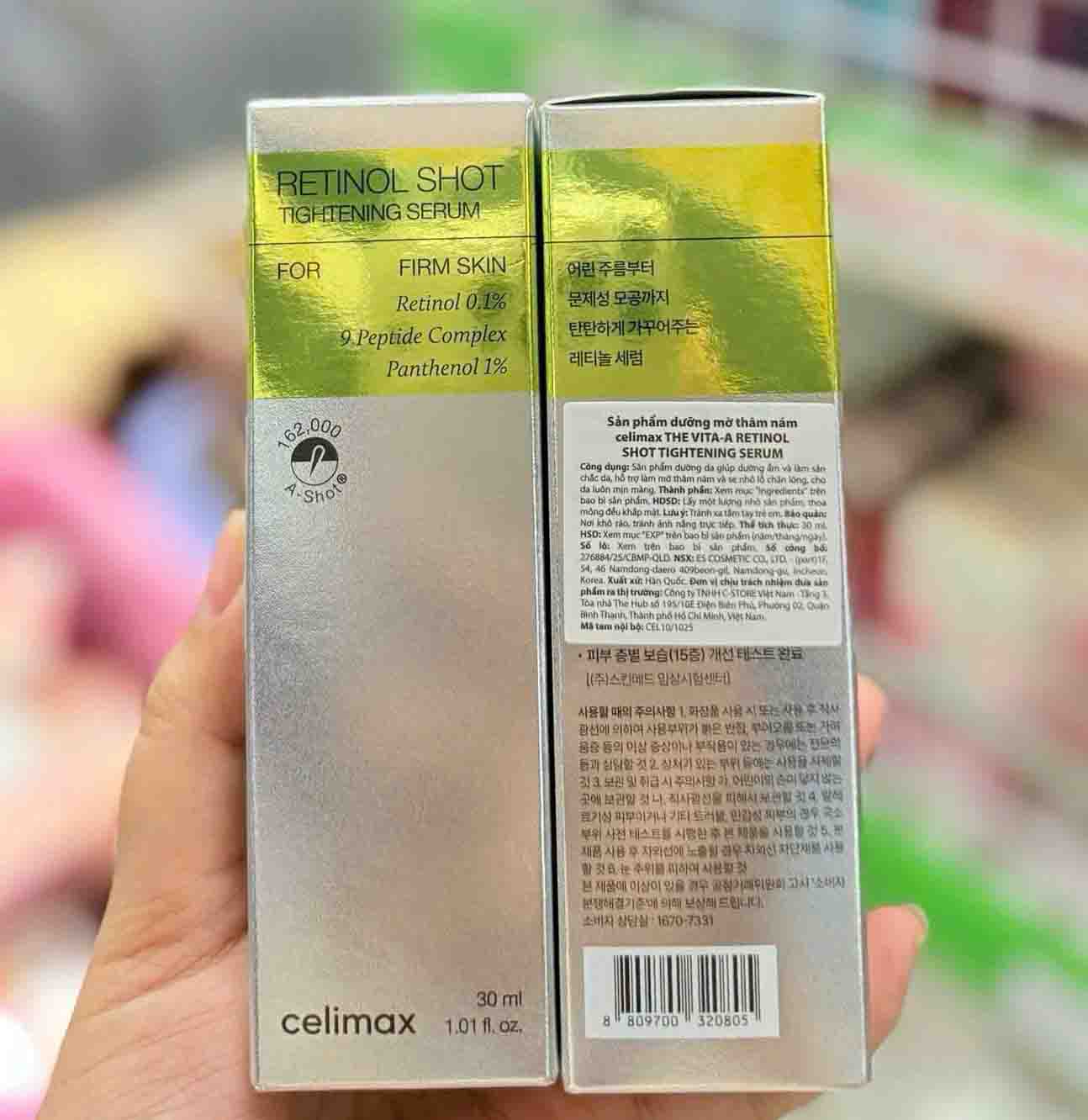 the vita a retinol shot tightening serum