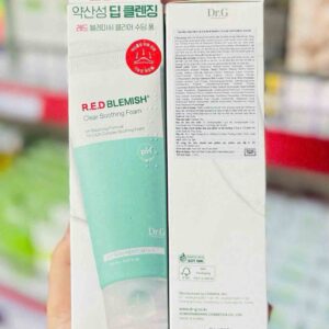 ữa rửa mặt Dr G Red Blemish Clear Soothing Foam