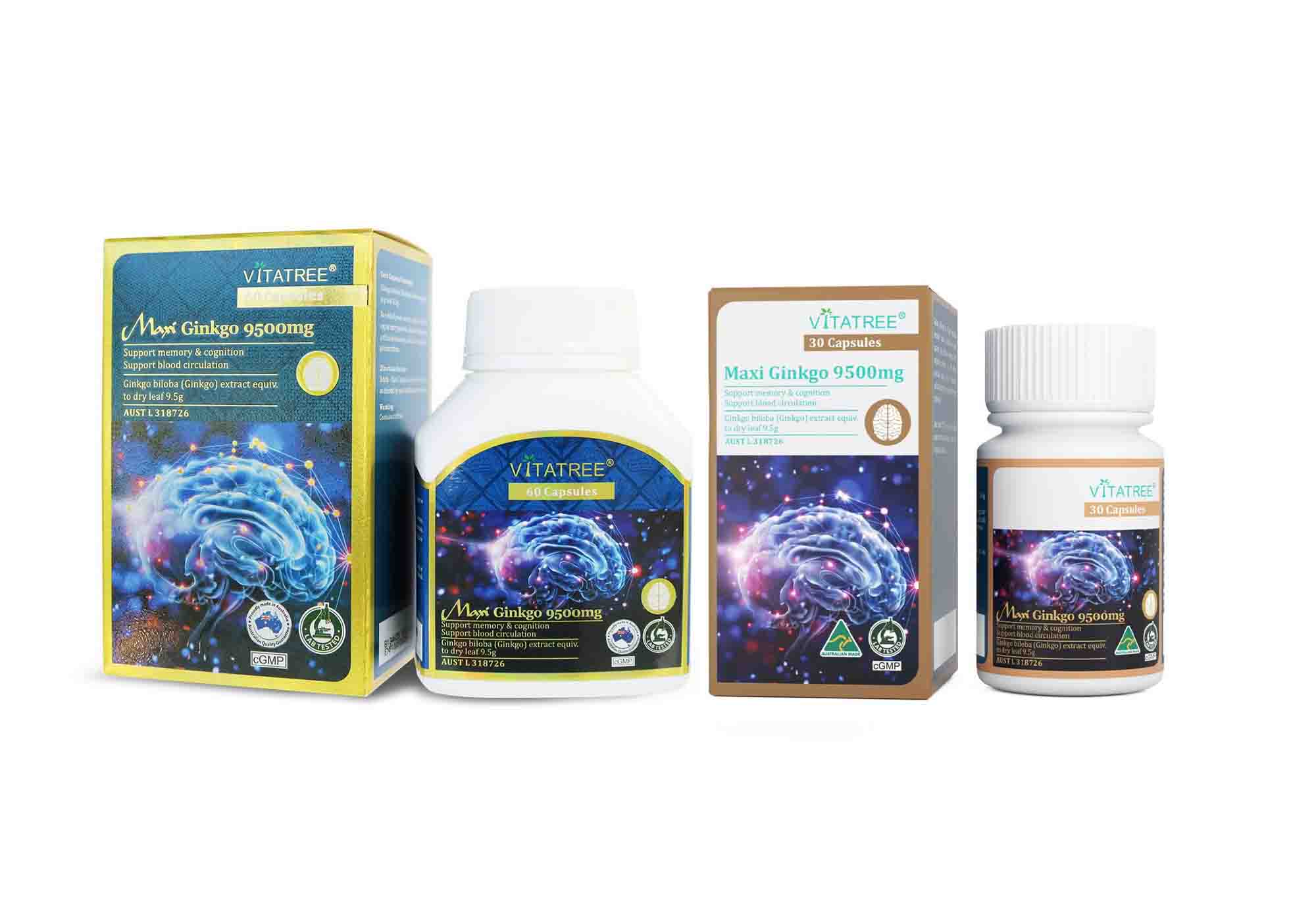 vitatree maxi ginkgo 9500mg