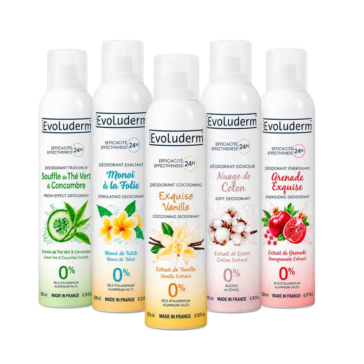 xịt khử mùi evoluderm