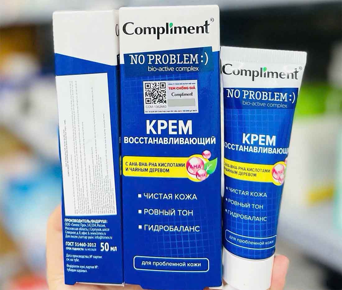 Compliment No Problem AHA BHA PHA Tea Tree Cream