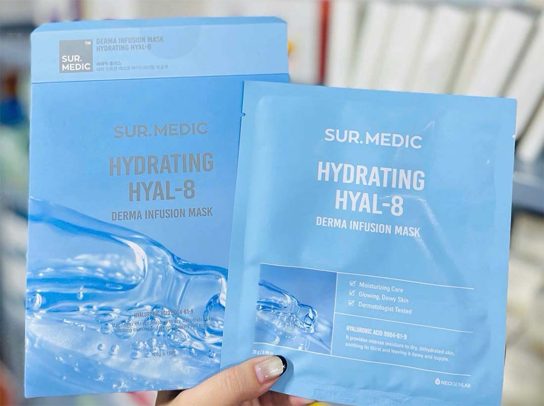 Mặt nạ Surmedic Derma Infusion Hydrating Hyal-8