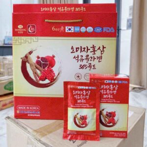 Nước hồng sâm lựu Omija 365 Gold Hàn Quốc