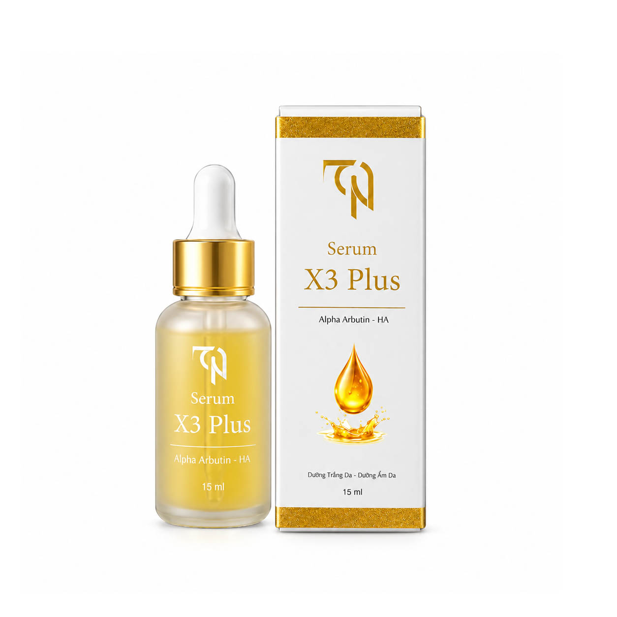 Serum X3 Plus Alpha Arbutin HA dưỡng trắng