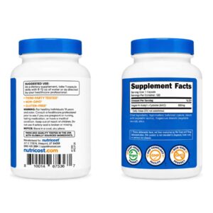 Viên uống hỗ trợ sức khỏe Nutricost NAC 600mg 120 viên
