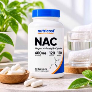 Viên uống hỗ trợ sức khỏe Nutricost NAC 600mg
