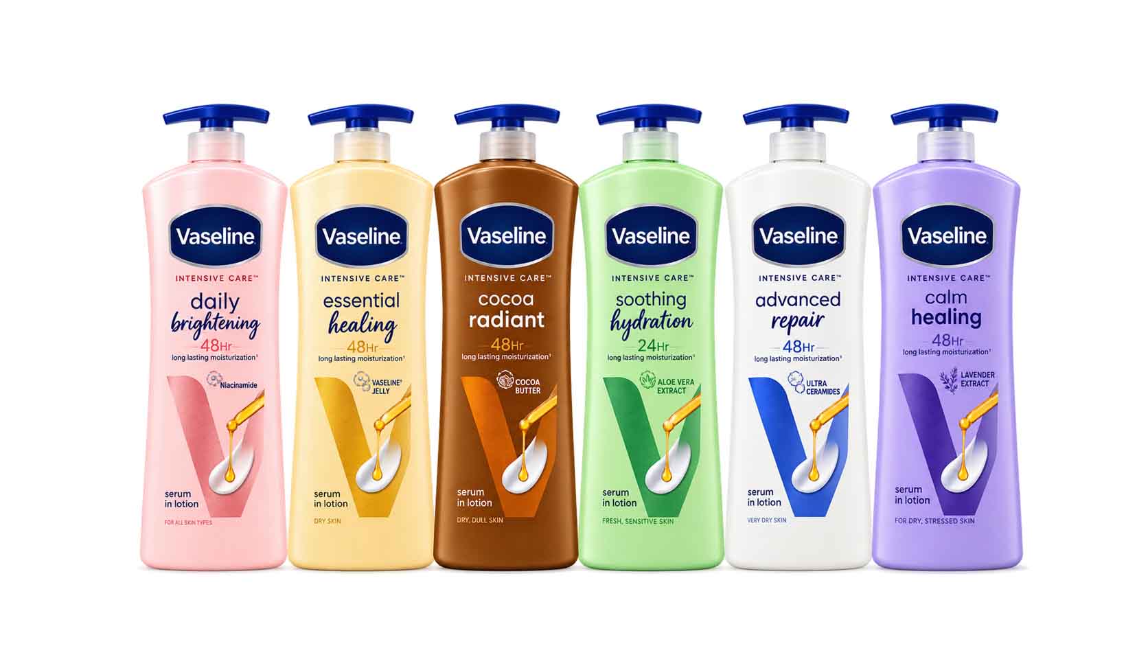 dưỡng thể vaseline 48hr