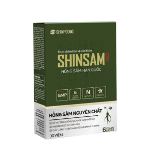 Hồng sâm Hàn Quốc Shinsam Shinpoong (Hộp 30 viên)