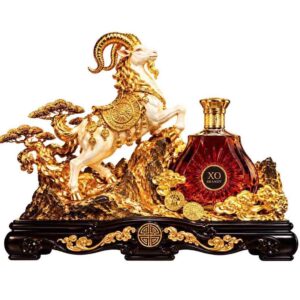 kệ rượu con dê Đinh Mùi Đại Phát XO Brandy
