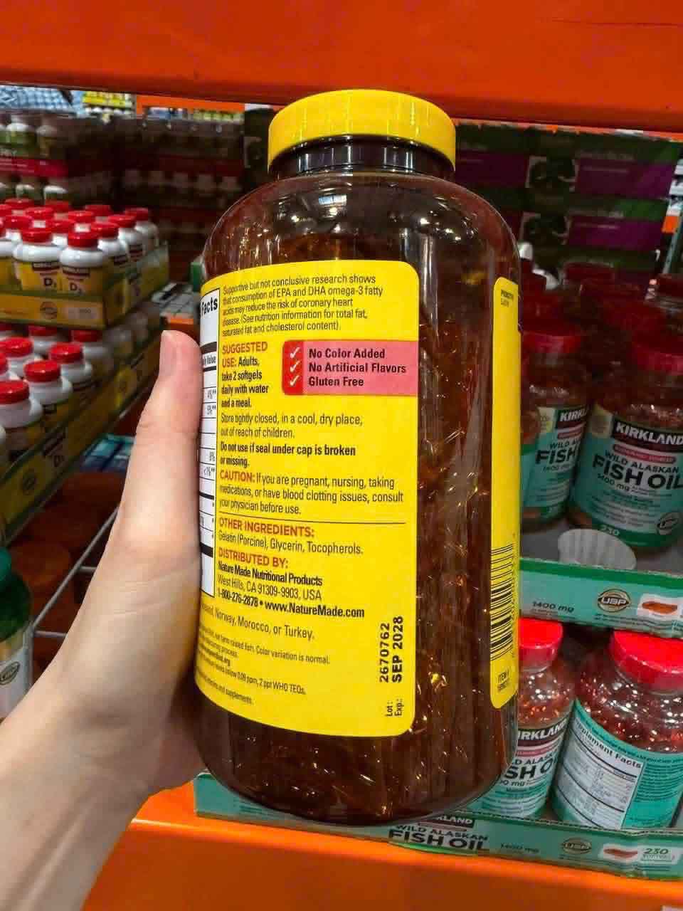 nature made fish oil 2400 mg 720 mg omega 3