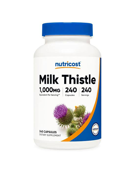 nutricost milk thistle 1000mg