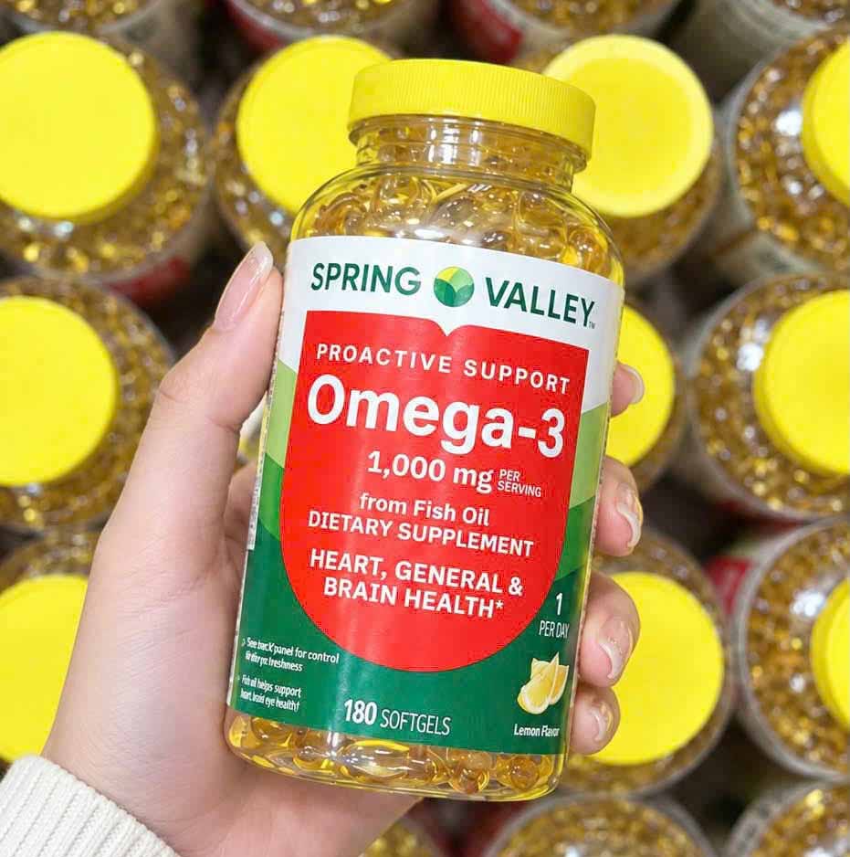 omega 3 spring valley 1000 mg
