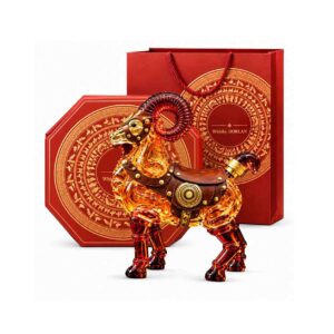 rượu hình con dê Đinh Mùi Đại Cát Whisky Dorlan