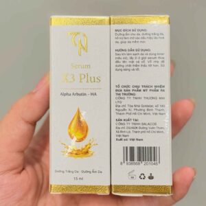 serum x3 plus alpha arbutin ha