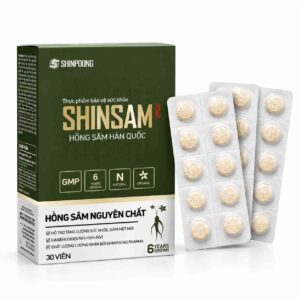 shinsam hồng sâm hàn quốc