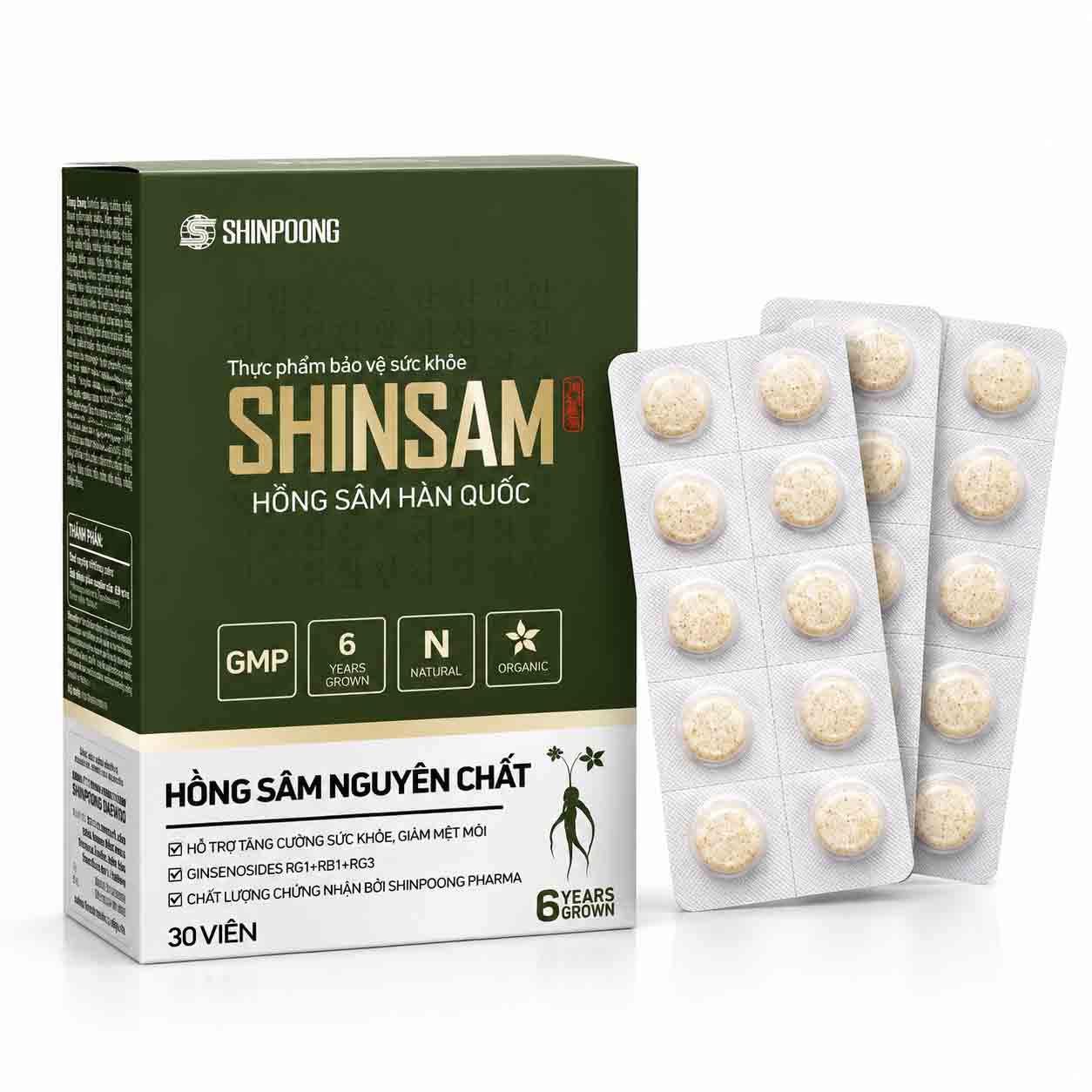 shinsam hồng sâm hàn quốc