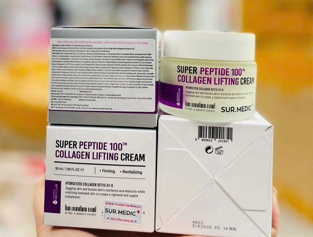 super peptide 100 collagen lifting cream