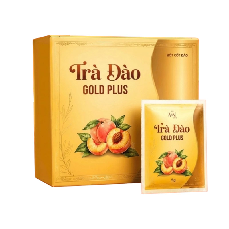 trà đào gold plus