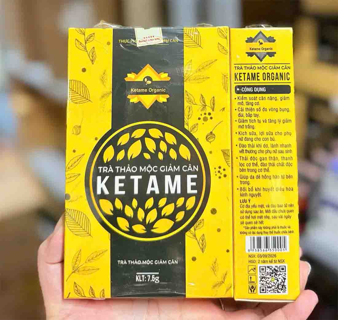 trà giảm cân ketame